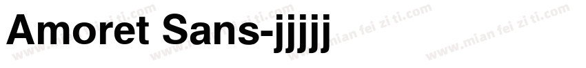 Amoret Sans字体转换